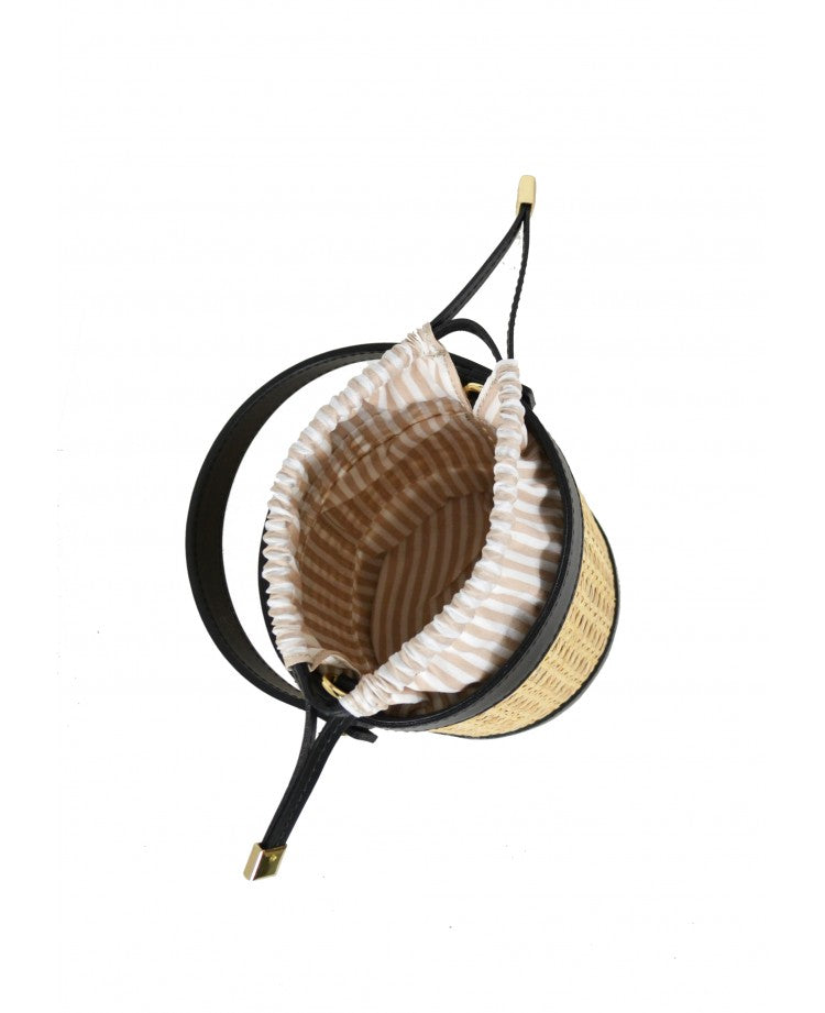 handcrafted bambi bucket bag